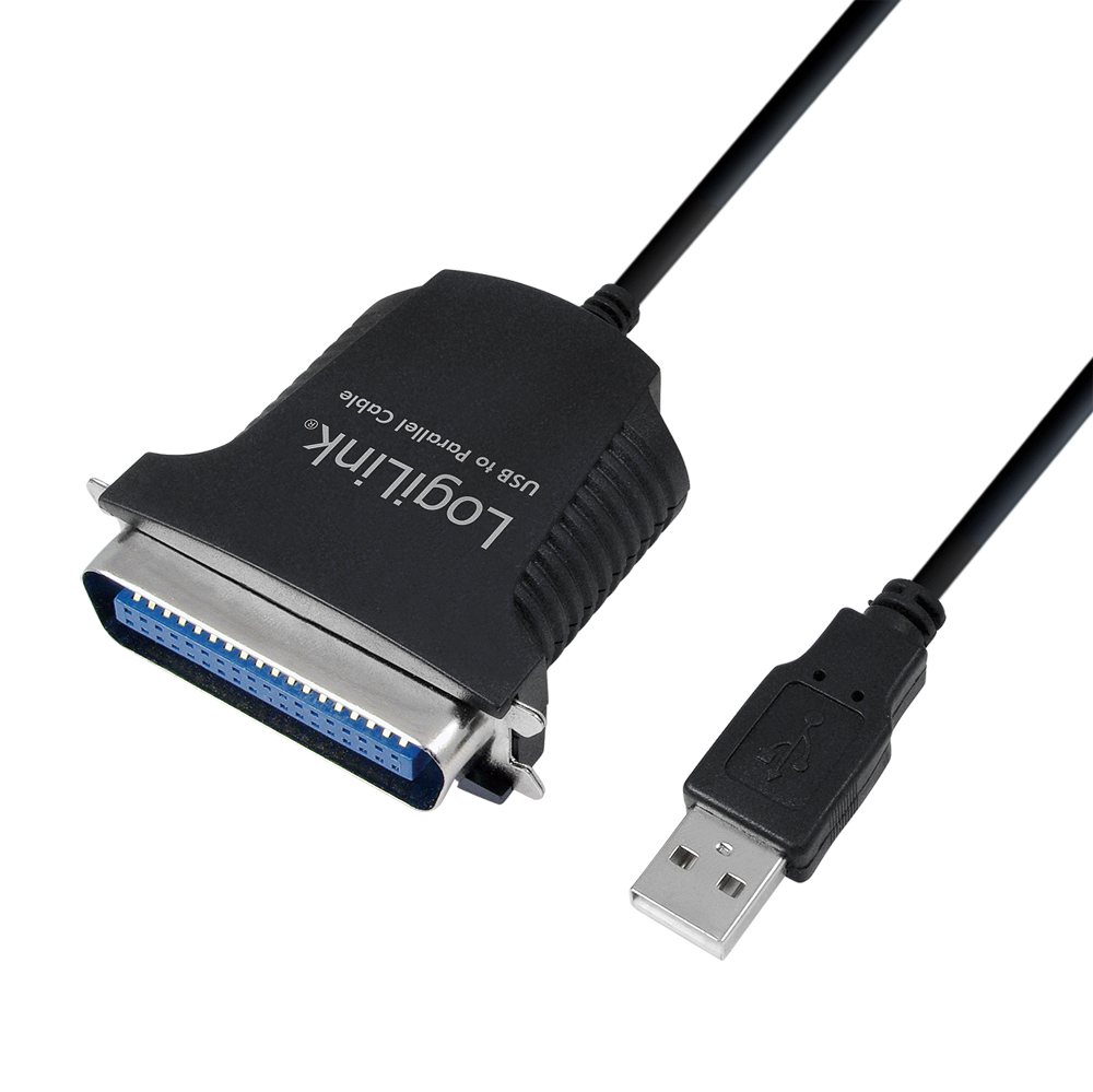 LogiLink UA0037N USB Adapterkabel Midi 1,9m Schwarz 