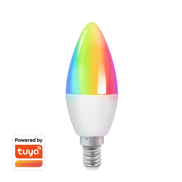 WiFi Smart E14 Candle light, Tuya compatible