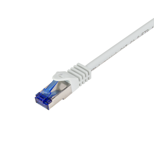 Patch cable Cat.6A S/FTP Ultraflex 3P/GHMT certified, grey 1.5m