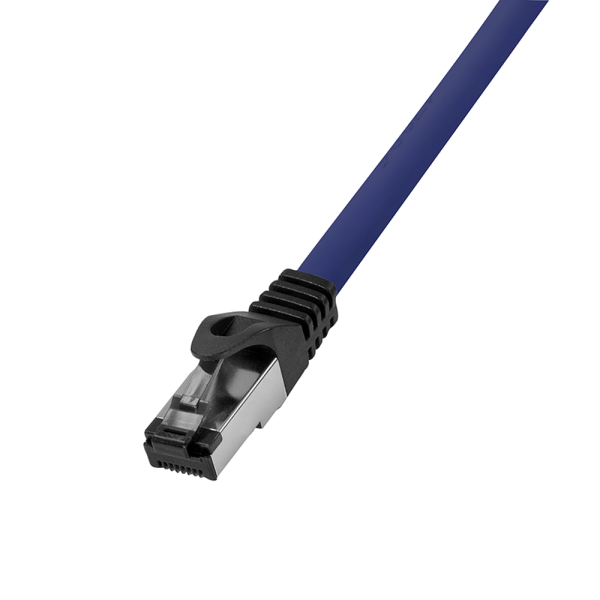 Patch Cable Cat.8.1 40GE 2000MHz S/FTP blue 0,50m