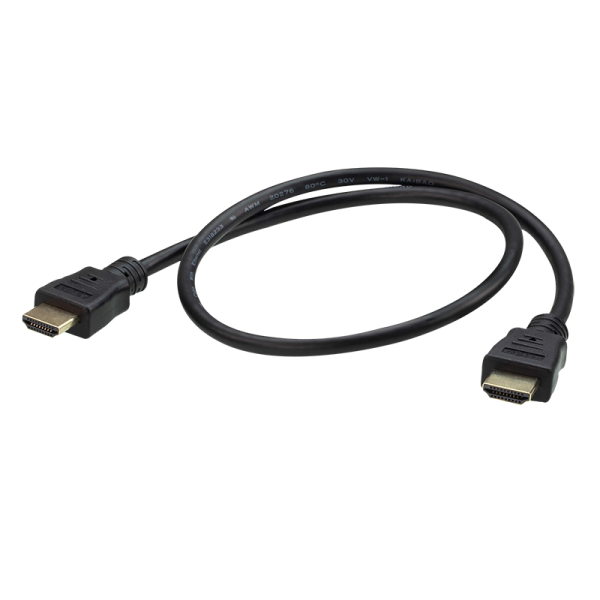High Speed HDMI Kabel mit Ethernet, 0,6m
