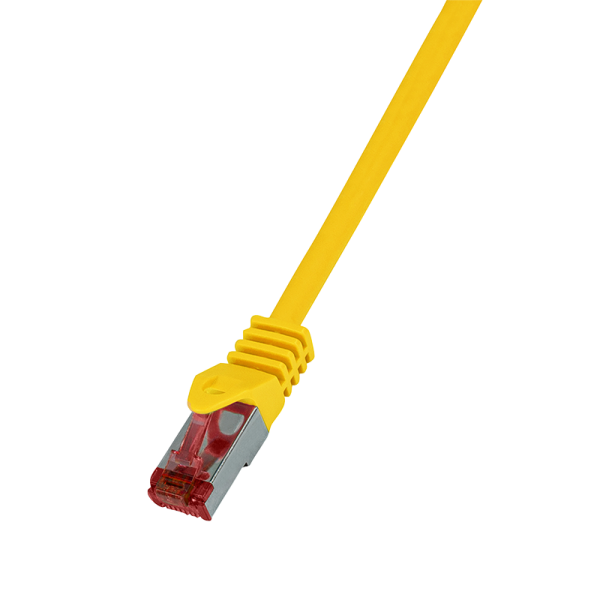 Patch Cable Cat.6 S/FTP yellow 7,50m, PrimeLine