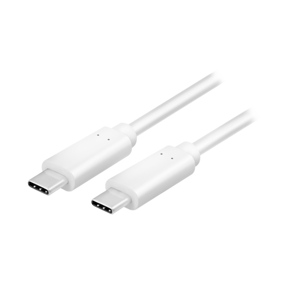USB 3.2 Gen2x1 USB-C Anschlusskabel, 1m, weiß