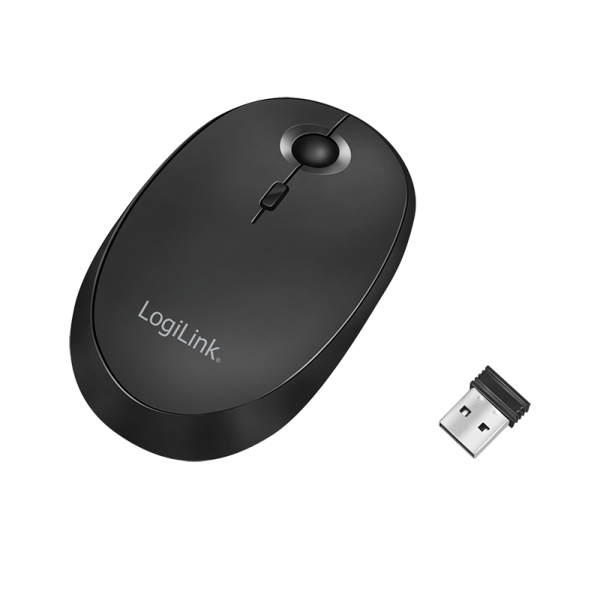 Mouse, Bluetooth & Wireless 2.4 GHz dual mode, optical, black