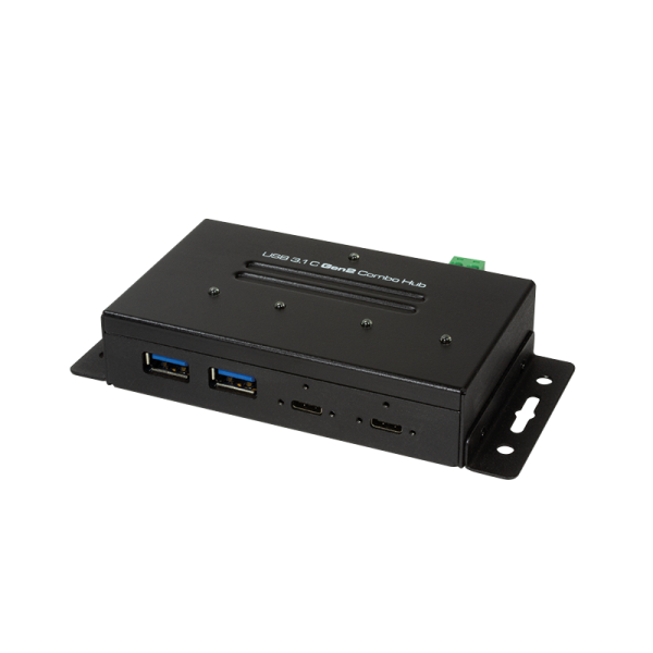 USB-C 3.1 Gen 2, 4-Port Combo Hub, Industrieausführung