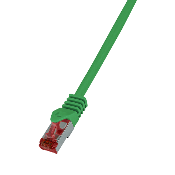 Patch Cable Cat.6 S/FTP green 0,50m, PrimeLine