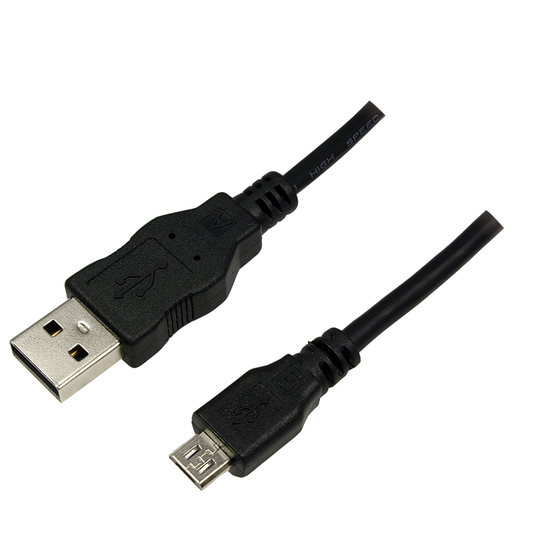 Basics USB Typ C auf USB A 2.0 Kabel Schwarz 1,8 Meter 5er Pack 