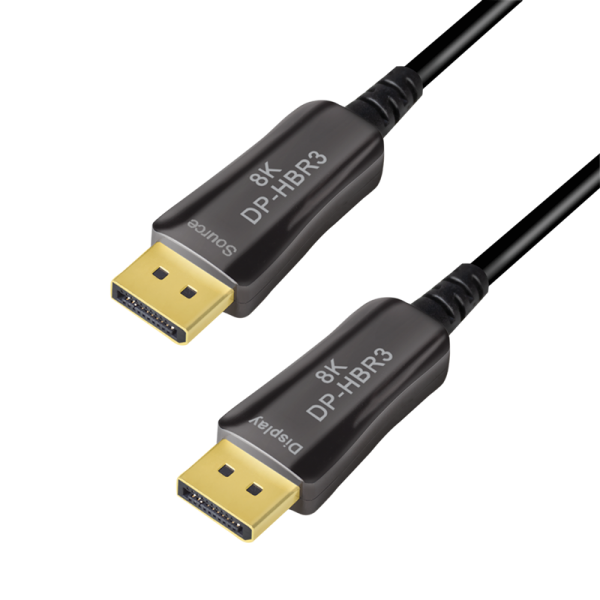 DisplayPort cable, DP/M to DP/M, 8K/60 Hz, AOC, black, 15 m