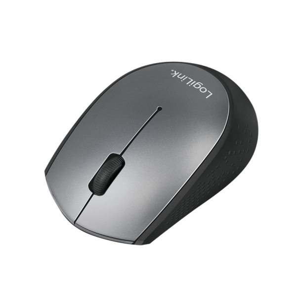 Mouse, Wireless 2.4G, 3-button, USB-C dongle, black