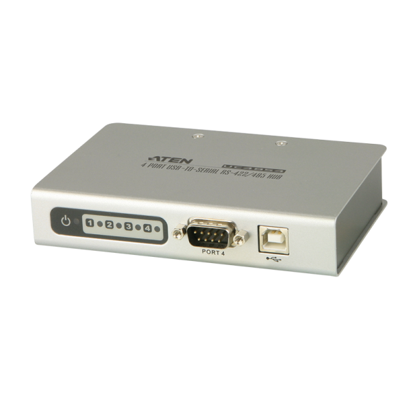 Hub 4-Port USB mit Konverter USB auf seriell RS-422/485