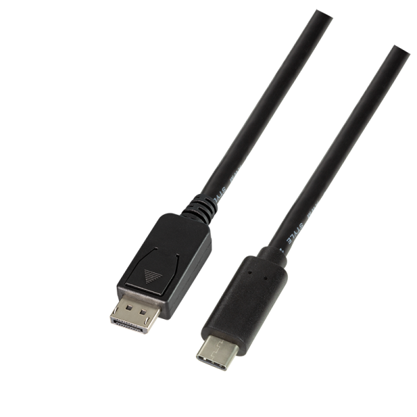 USB 3.2 Gen1x1 USB-C auf DisplayPort 1.2 Stecker, 1.8m