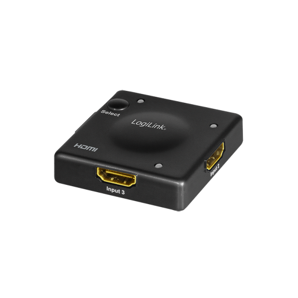 HDMI-Switch, 3x1-Port, 1080p/60 Hz, Mini