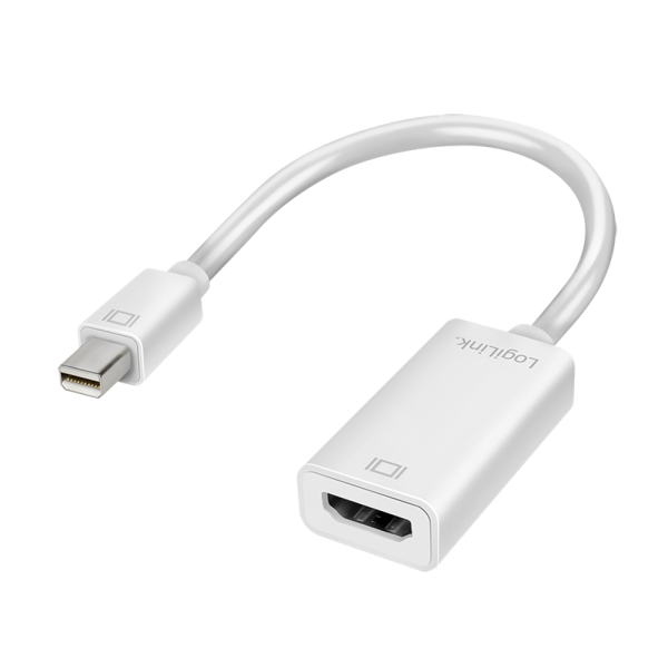 DisplayPort adapter, mDP/M to HDMI-A/F, 4K/30 Hz, white, 0.15 m