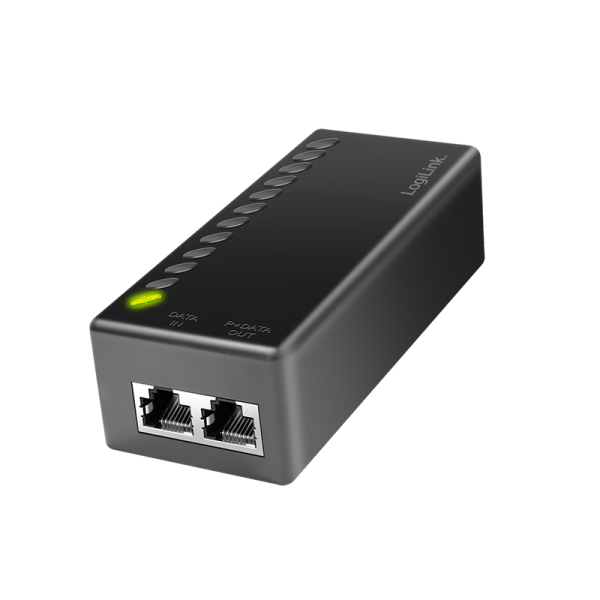 POE+ Injector IEEE 802.3at, 30 W, Gigabit Ethernet