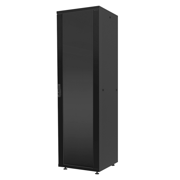 19" Network cabinet ECO 16U, 600x600 mm, black