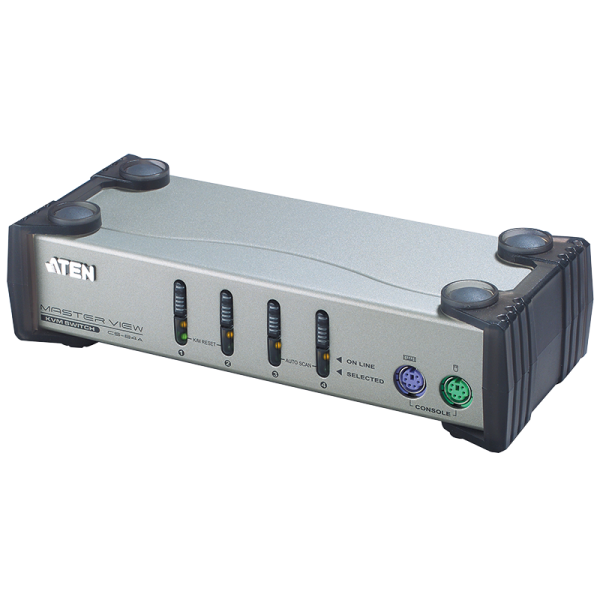 KVM Switch 4-Port USB - PS/2 VGA KVM