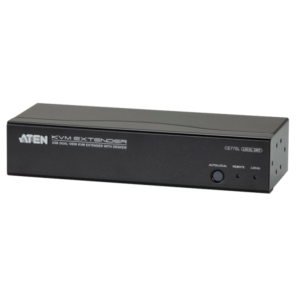 KVM Verlängerung Dual View USB / VGA + Deskew + Audio + RS2Matrix KVM Switch 32