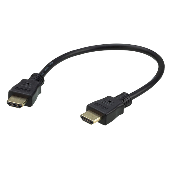 Kabel HDMI High Speed mit Ethernet, 0,3m