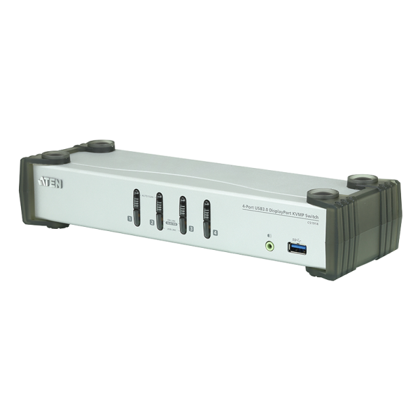 4-Port USB 3.0 DisplayPort KVMP Switch