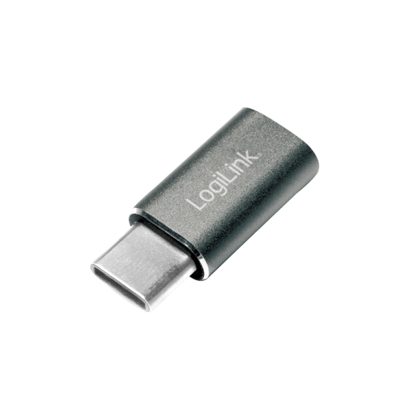 USB-C Adapter auf Micro USB Buchse, Silber