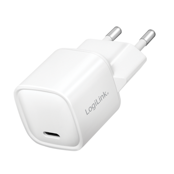 USB Wall Charger, 1port, USB-CF, 20W, w/PD, white