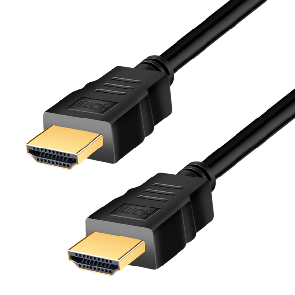HDMI cable, A/M to A/M, 4K/60 Hz, CCS, black, 3 m