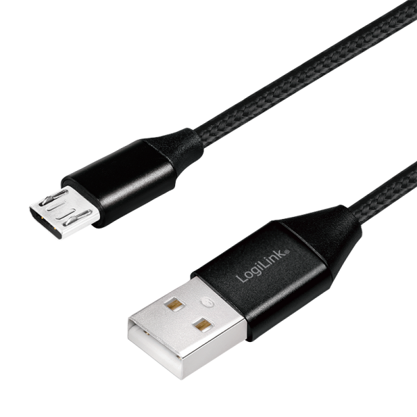 USB 2.0 Kabel zu micro-USB Stecker, 1m