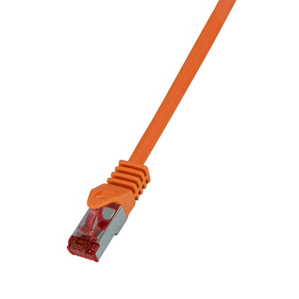 Patch Cable Cat.6 S/FTP orange 1,50m, PrimeLine