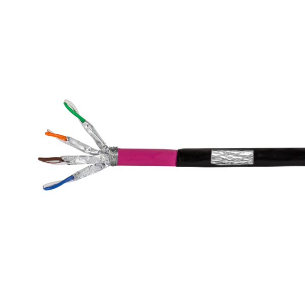 Cat.7 outdoor network cable (direct burial cable), LSZH-PE, 100 m