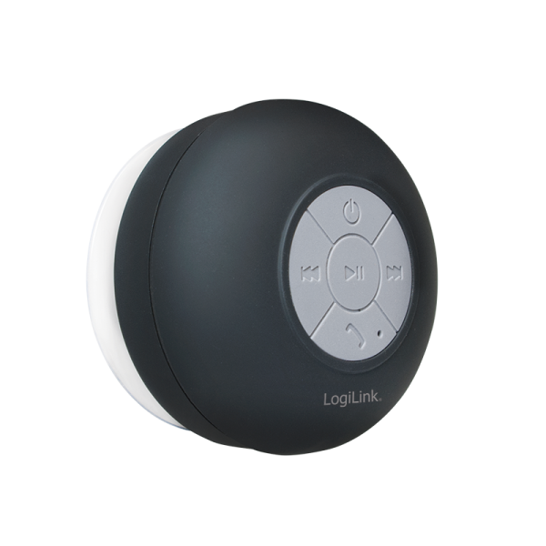 Bluetooth Lautsprecher für die Dusche, schwarz