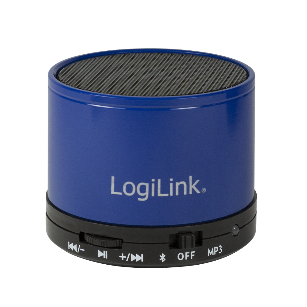 LogiLink Bluetooth Lautsprecher mit MP3-Player 