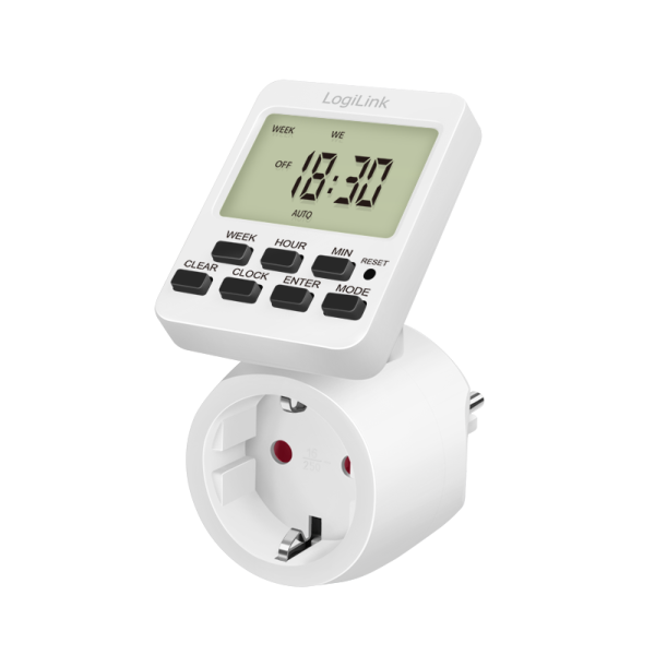 Time Switch, digital timer, rotatable display