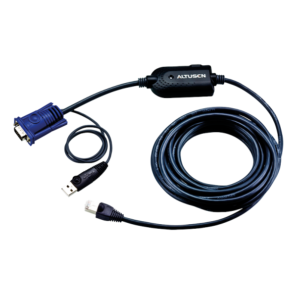 Adapter Kabel USB - VGA auf Cat.5/6 KVM (CPU Modul) KA7970-AX