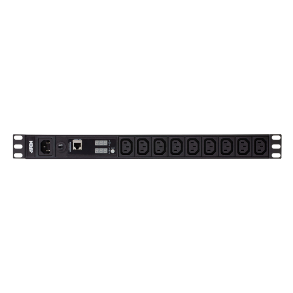 9-Outlet 1U PDU with Current & Voltage LCD display