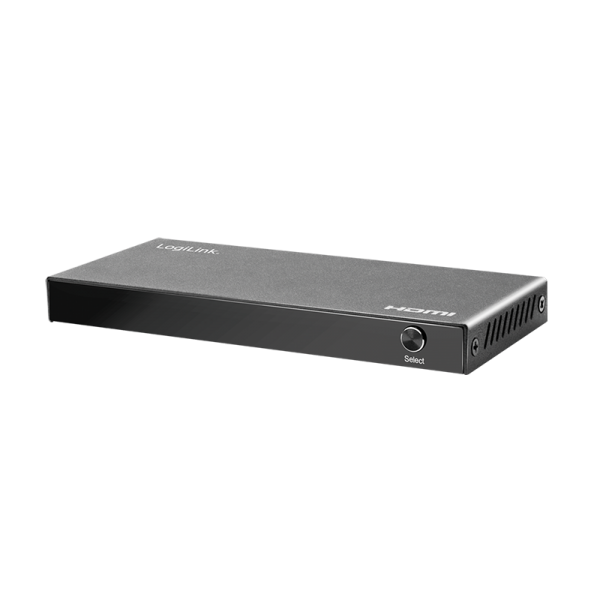HDMI switch, 4x1-Port, 4K/60 Hz, HDCP, HDR, CEC, RC