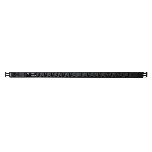 24-Outlet 0U PDU with Current & Voltage LCD display