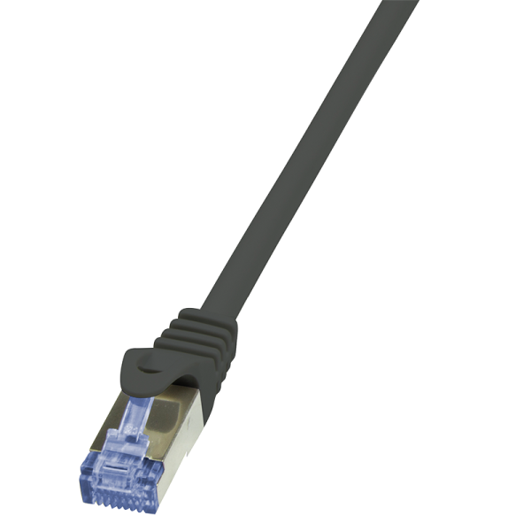 Patch Cable Cat.6A S/FTP black 40m, PrimeLine