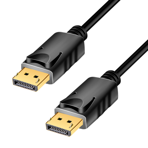 DisplayPort cable, DP/M to DP/M, 4K/60 Hz, CCS, black, 1 m