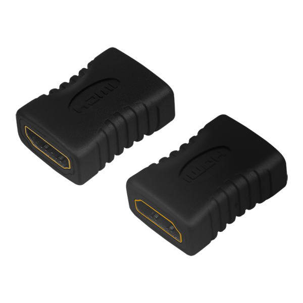 HDMI adapter, A/F to A/F, 1080p/60 Hz, black