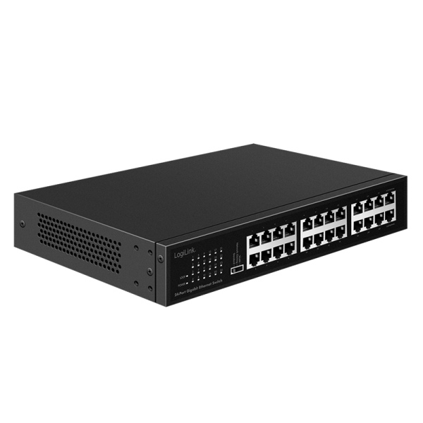 24-Port Gigabit Ethernet Network Switch Desktop / Rackmount