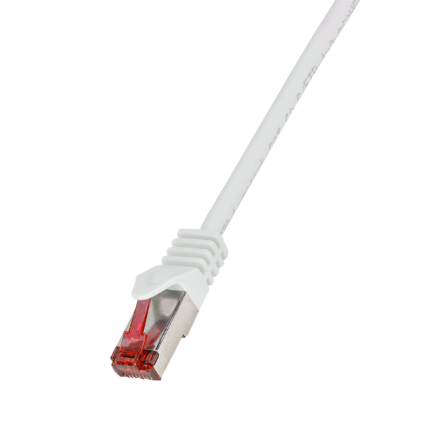 Patch Cable Cat.6 S/FTP white 0,50m, PrimeLine