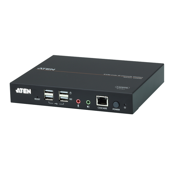 Dual HDMI KVM over IP Konsolenstation