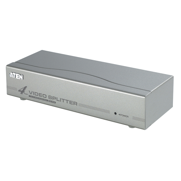Video Splitter VGA 4-Port, 350 MHz