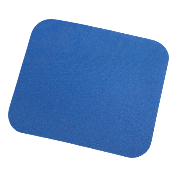 Mauspad, 220 x 250 mm, blau