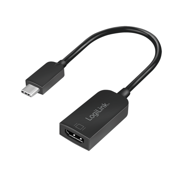 USB 3.2 Gen1 Type-C adapter, C/M to HDMI-A/F, 4K/30 Hz, black, 0.15 m