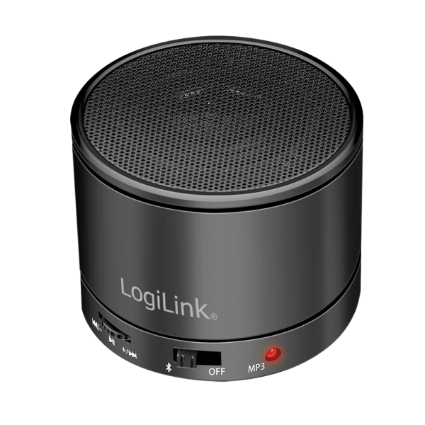 Speaker, portable, Bluetooth, Micro SD, black