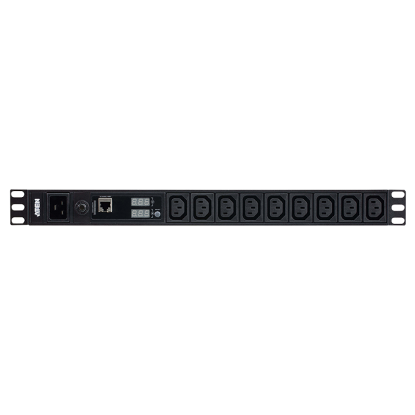 9-Outlet 1U PDU with Current & Voltage LCD display