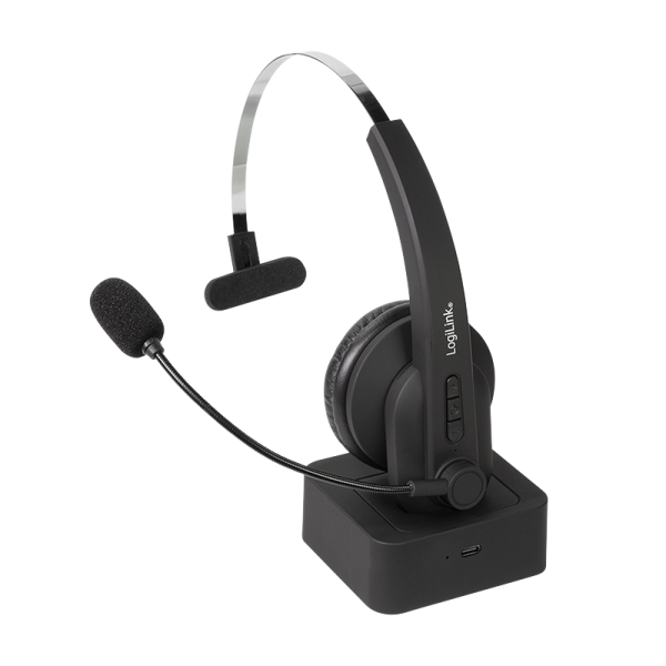 Bluetooth Headset, Mono, with charging stand