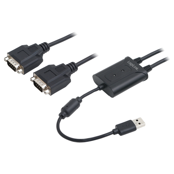 USB 2.0 auf 2x Seriell Adapter
