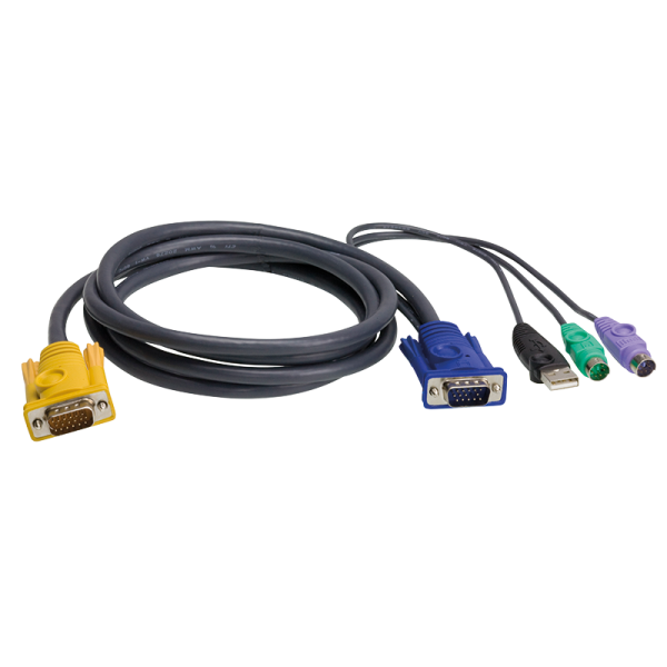 Kabel KVM für PS/2 & USB Computer, 3m für CS82U, CL5808